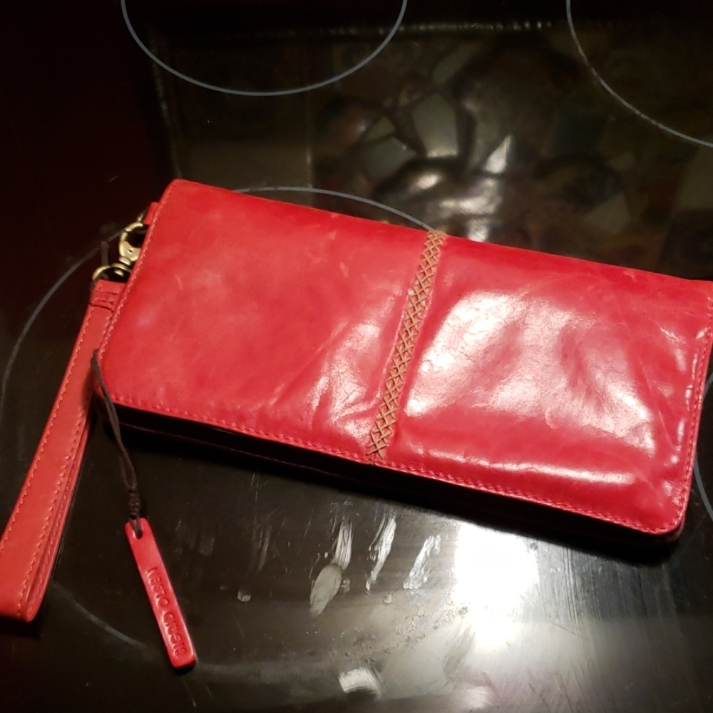 Sigrid Olsen Leather Clutch. NWOT